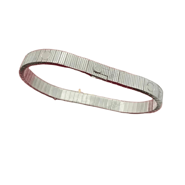 silver bracelet accessories silver jewelry luxury bracelet hypoallergenic tarnish resistant stackable date night gift for mom minimalist style dail gift for hers