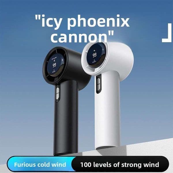 Portable Fan Handheld Fan Southeast Asia High-Speed Handheld USB Rechargeable Mini Outdoor Powerful Turbo 100-Speed Small Fan