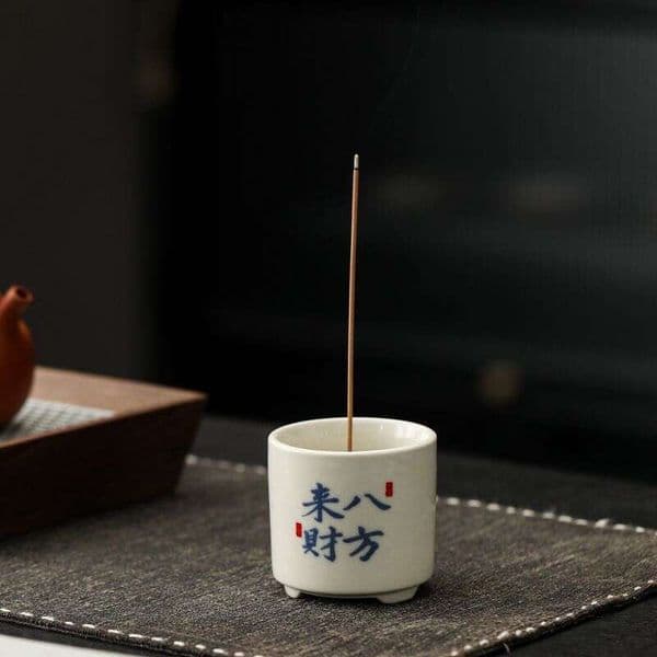 Ceramic Holder Home Use Stand Seat Tea Table Sandalwood Agarwood Goose Pear Tent Incense Aromatherapy Burner