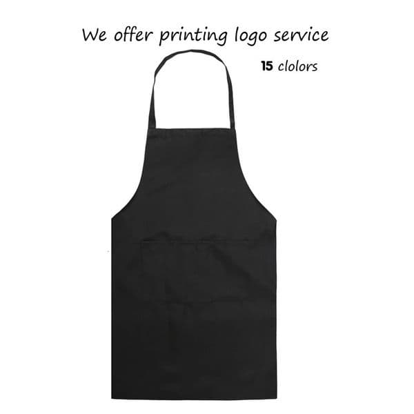 Korean Fashion Women Men Apron Kitchen Cooking Chef Cleaning Restaurant Waitress Custom Print Gift Aprons Wholesale 260605