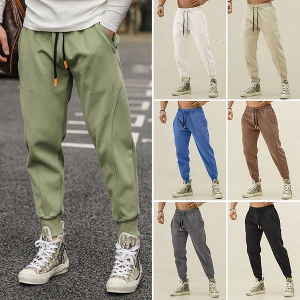 Men Casual Sport Pants Cotton Cargo Pants Trousers Men Jogger Training Gym Sweatpants Jogging Trackpants Men Clothing Streetwear 260602