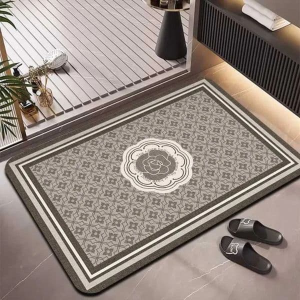 Designer Luxery Toilet Bathroom Floor Diatom Mud Toilet Absorbent Mat Into The Door Quick Drying Household Anti-Dirty h Soft Non-Slip Foot Pad Free Shipping 33