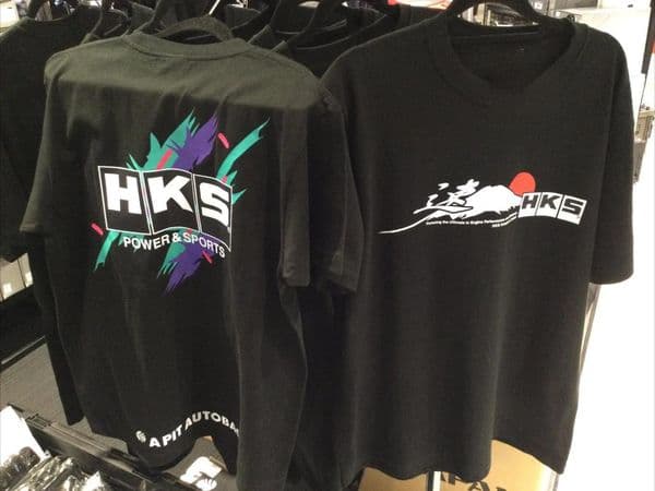 Men's T Shirts HKS T-Shirt Car Enthusiasts Drifting Drag JDM And Women's Same Round Neck Cotton Motorcycle Street