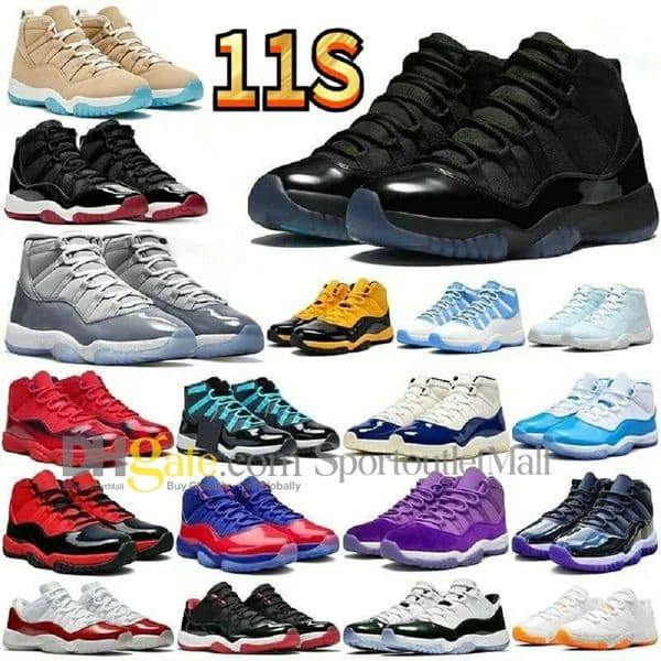 Men Women 2026 Newest 11 11s Basketball Shoes City Pack Mojave 285 Celetics Inner Beast H Town Tokyo Gratitude Cap And Gown Velvet Heiress Concord Space Jam Bred Cherry