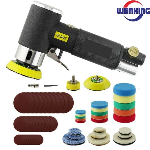 2026 Other Power Tools cologne WENXING Orbit Air Sander Mini Pneumatic 1 2 3 Grinding Machine Set perfume For Car Polishing High Speed Powered Polisher Air Tool 16