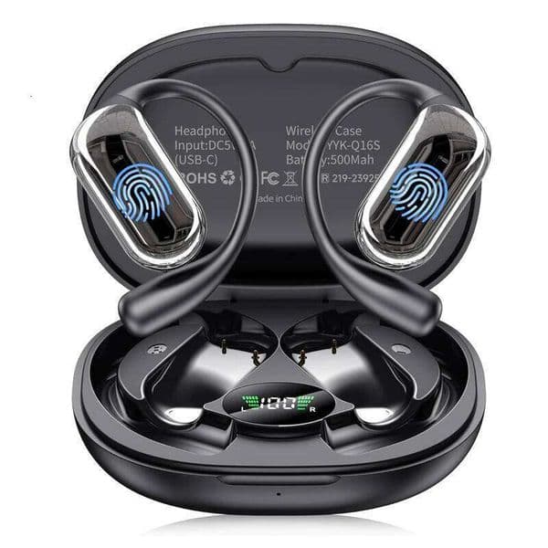 AI Translation Earbuds BT 5.4 Headphones Translator with 144 Languages OWS Real-Time Earphones Ear Buds for Travel Business 26Y0605
