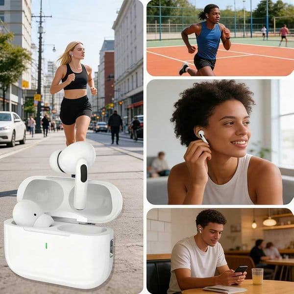 Earphones Bluetooth A7- 54 Sport Headset Dual Mode HD Call Noise Reduction Earbuds with Mic Music Earphones or protective caseL260604