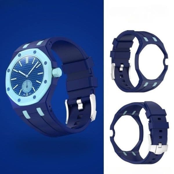 Newest Rubber Strap Fashion Women Men Pocket Watch Strap Casual Quartz Watches Strap