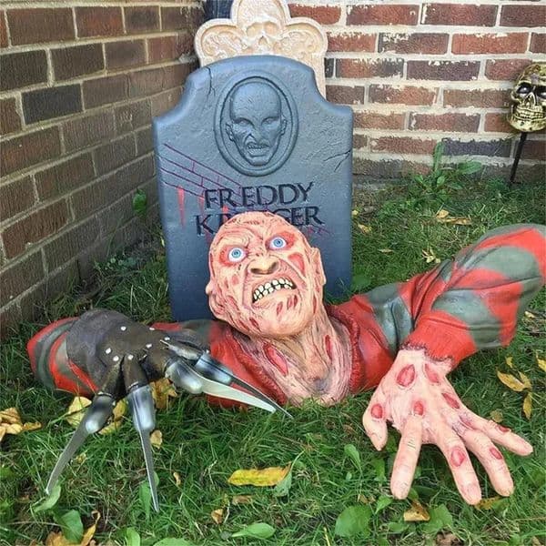 Luxury room Designer Decor Horror Creeper Zombie For Outdoor Garden Halloween Decoration Iron Model Doll Sculpture Indoor Desk Statue DIY Ho 11
