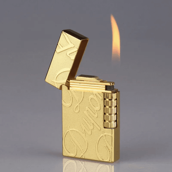 2026Ping Sound Lighter Grinding Wheel Cigarette Lighters Creative Torch Men Metal Gas Inflatable Butane Flame Lighter For Gift