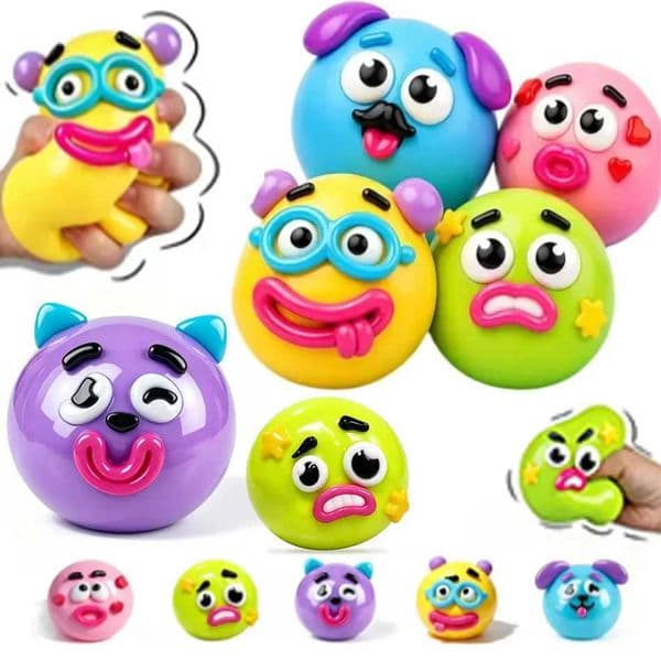 2026 NEW Smushers Squishy Curiosities Dog Face Swap Squishy Toy Soft Moldable Cute Slow Rise Squeeze Toy Adult Fun gifts toy T260602