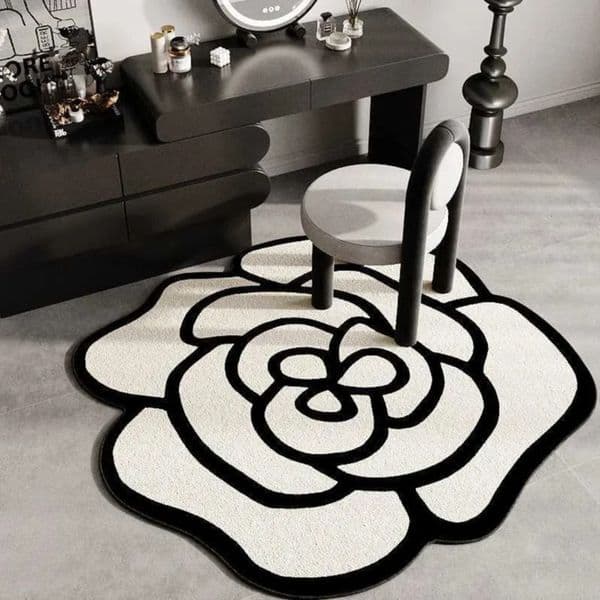 0 Luxury VIKAMA French Light Luxury perfume Makeup Stool cologne Wardrobe Carpet High-End Bedroom Dressing Table Chair Cushion Home Decoration Free Shipping 33