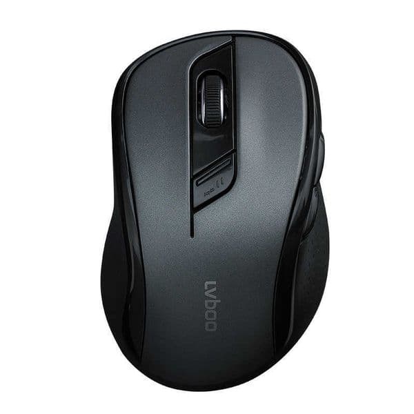 Rapoo M500G Multi-Device Bluetooth Mouse Noiseless Ergonomic Wireless Mouse for Computer PC Laptop 12 Months Long Battery Life L260608