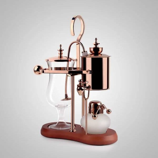 Luxury Rose Gold Balancing roayl syphon maker/Siphon coffee maker /Tea pot with top quality ,perfect chrsitmas gift