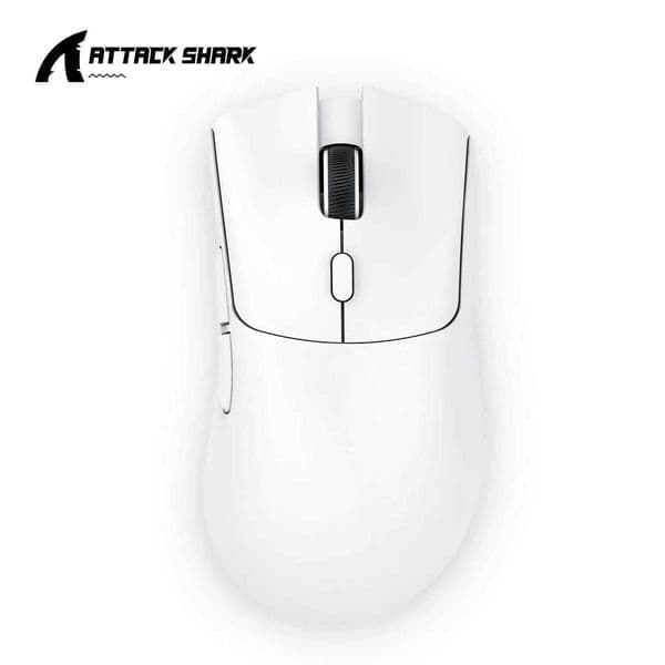 R1 Attack Shark 1000Hz Wireless Mouse18000dpiPAW3311Bluetooth Tri-mode Connection Macro Gaming Mouse L260606 L260608