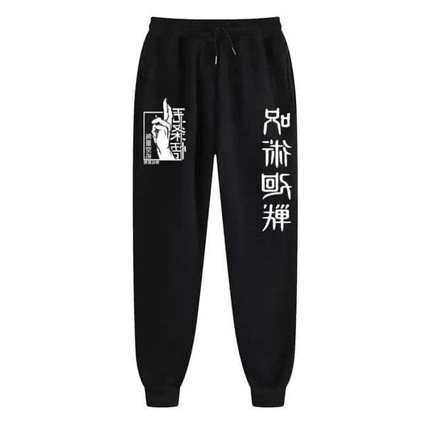 Mens 2025 and womens sports pants Japanese anime Juju Kaisen printed jogging pants casual pants fitness exercise pants D260606