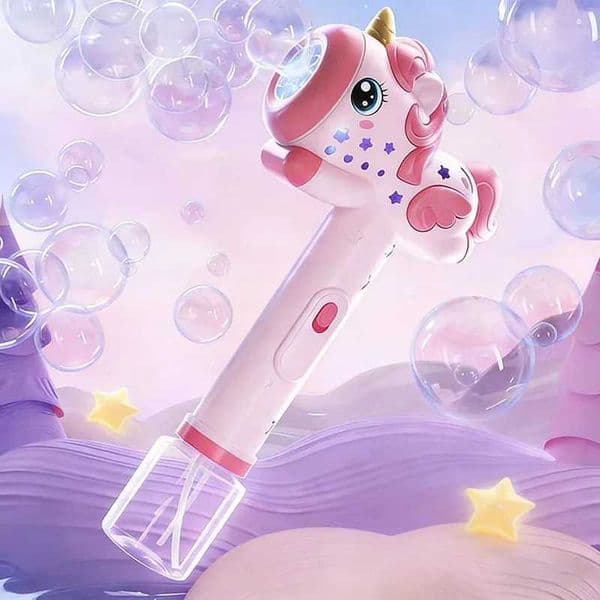 2026 New Bubble Machine Bubble Gun Summer Beach Bathing Outdoor Games Children Fantasy Kids Bubble Toys Boys Girls Toys T260602