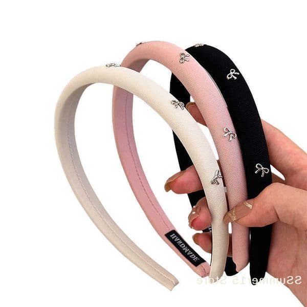 For RHeadbands Hair Girls Accessories Women Band Korean Bow Fairy 2024 Hoop New In Sweets Kawaii Cute Things H260606