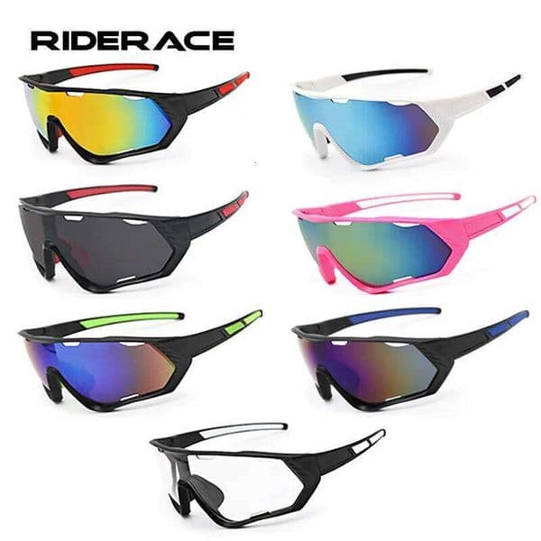 Cycling UV400 Windproof Sunglasses MTB Bike Glasses Outdoor Sport Fishing Hiking Riding Goggles Men Women Eyewear W260606
