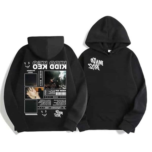 Keo Kidd Bando Boyz Tour Adult Mens Fashion Harajuku Trend Hip-hop Pop Music Autumn Winter Outdoor Casual High-quty Hoodie D260606