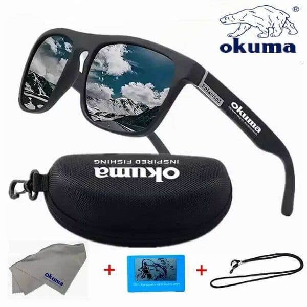Okuma Polarized UV400 for Men and Women Outdoor Hunting, Fishing, Driving Bicycles, Sunglasses Optional Box W260606