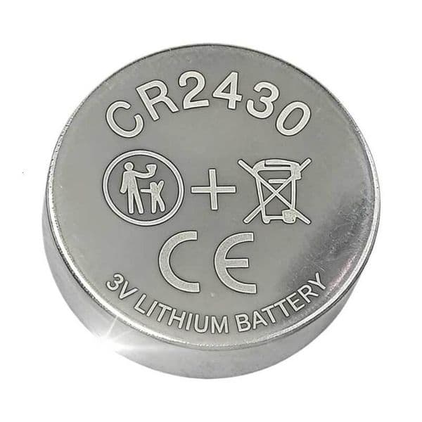 Lithium-manganese dioxide button cell battery CR2430