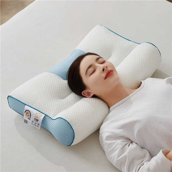 4D anti-traction soybean neck pillow for sleep aid suitable for home use student dormitories and adult cervical spine support L260606