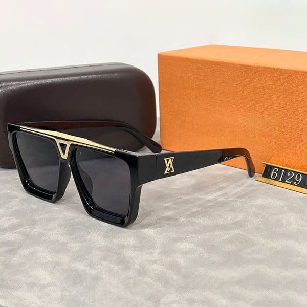 Designer Sunglasses Summer Sunglasses Fashion Man Full Frame Glasses Letter Pattern Design for Man Woman 37 Color High Quality