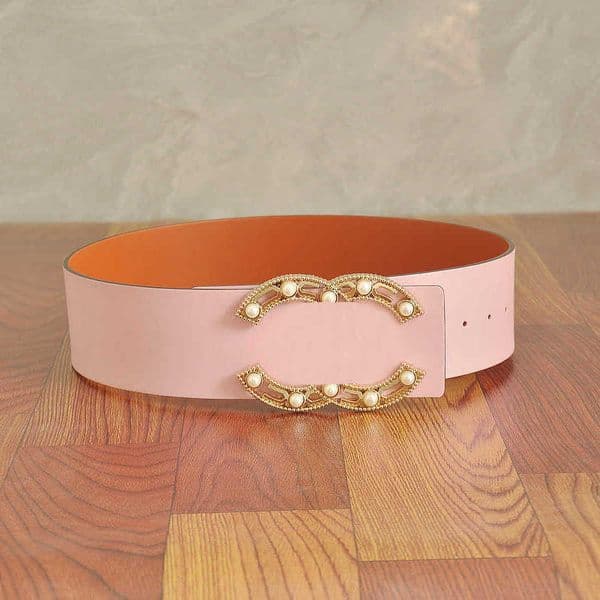Classic Belt Large Gold Buckle Women Dress cessories Waist Seal Width 7cm Premium Leather Waistband Size 95-120cm High-quty S260606
