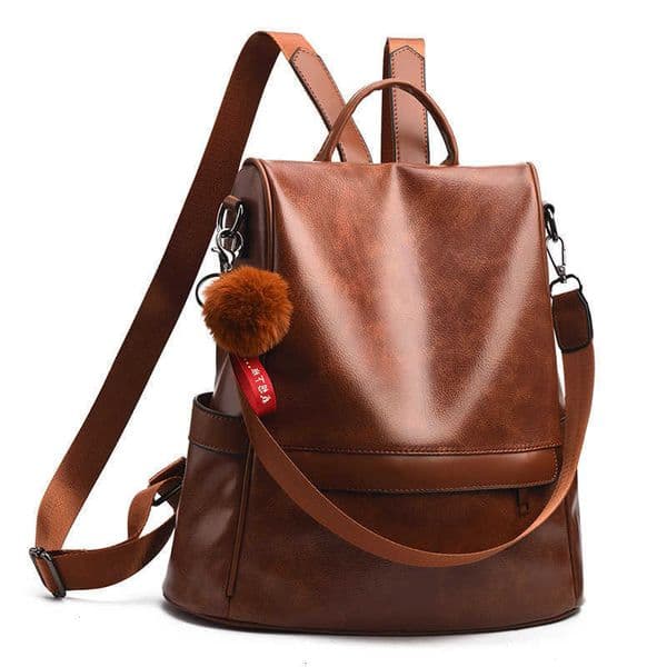 Shoulder Vintage Backpacks Women Leather Backpack Fashion Anti-theft Women Backpacks High Quality Leisure Shoulder Bags MochilaR260606