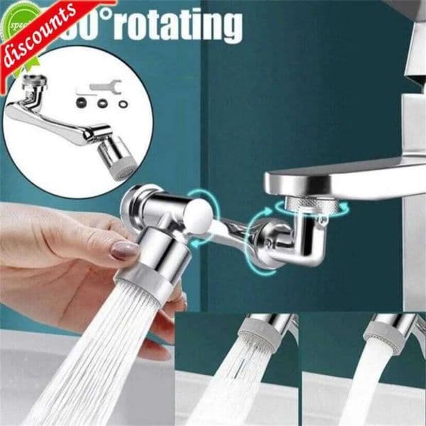 perfume 2026 Upgrade Faucet 1080 Rotatable Universal Rotating Sprayer Head cologne Dual Wash Basin Kitchen Arm Extension Faucets Aerator Bubbler Nozzle Free Shi 28