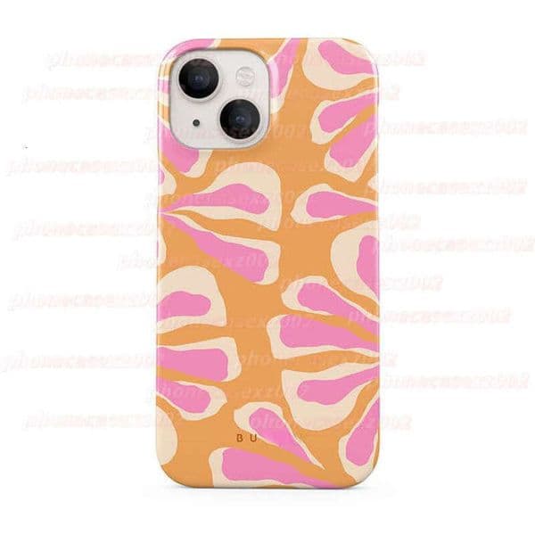 BURGA Case Designer Phone Case Sweet Rance Phone Case Coque De Telephone For IP 16 15 14 13 12 11 Pro Max X XS XR Xs Max 7 8 Plus Glossy Hard PC Cover Case