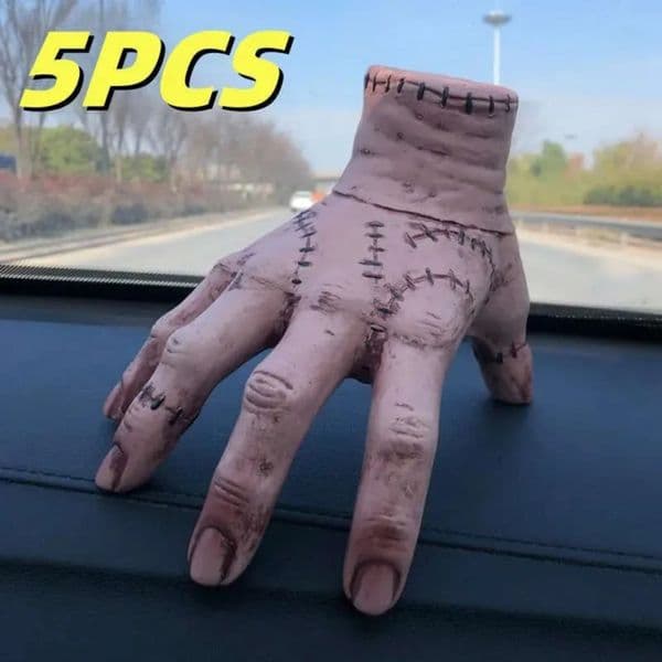 2026 Props Horror Trick Halloween 1Pcs Party Or Treat Broken Hand Adams Family cologne Latex Palm Statue Home Decor Desktop Crafts perfume 7 Free Shipping 16 28