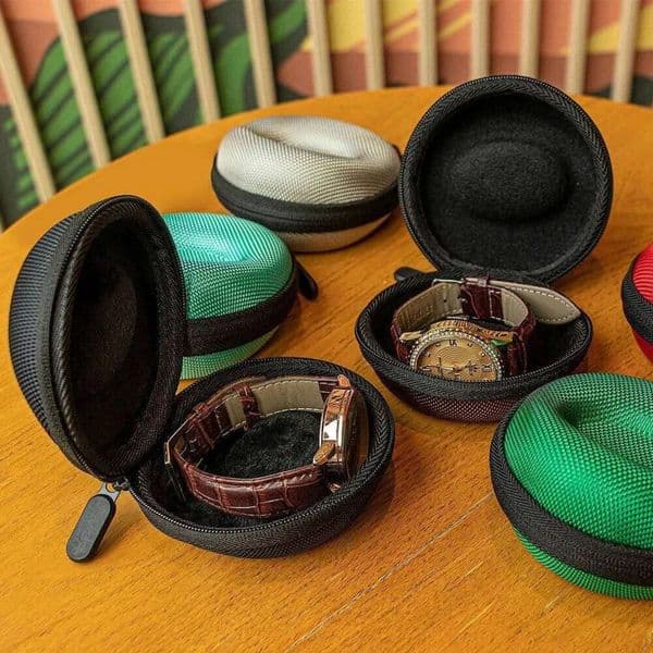 2026 Man Organiser Hard EVA cologne Mechanical Watch Storage Bag Smartwatch Protect perfume Box Portable Wristwatch Travel Carrying Case Free Shipping 24