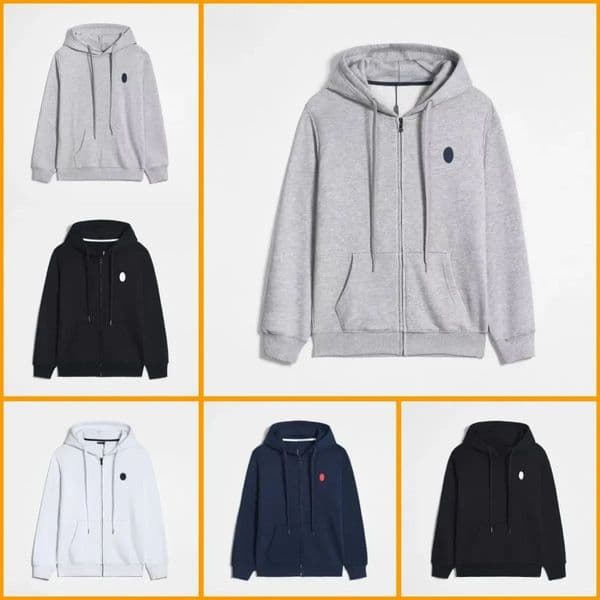 Polo Hoodie Mens Hoodies Designer Hoodies Men Clothing Polo Tracksuit Set Pullover Cotton Horse Long Sleeve Casual Zip Up Sweatshirt Sweatsuit set