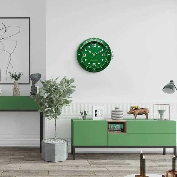 He Creative Wall Decoration New Nordic Retro Silent Ro le Wall Clock Creative He Living Ro Quartz Wall Clock Sweep Second J260606
