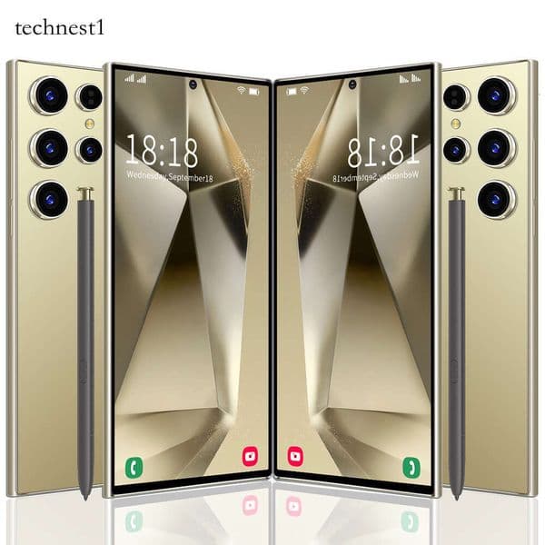 S24 Ultra 4G 3G 2G Smartphone Dual SIM Android Phone 6.8HD+ HD Display 64GB 128GB