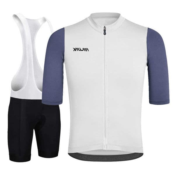 Sleeve RAUDAX Men Cycling Short Jersey Set with Pockets MTB Bike Clothing High Quality Ropa Ciclismo Bib Shorts Bicycle Uniform.R260606