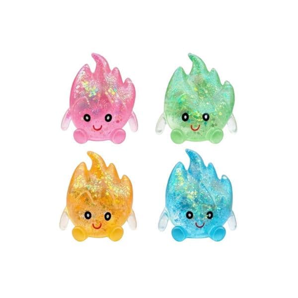 Squishy Pitaya Novelty Stress Ball Squishies Toys Glitter Funny Stretch Squeeze Fidget Toys for Adults Fools Day Prank Gift Z260606