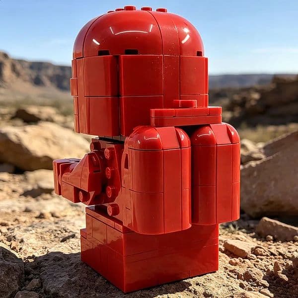 Moc 250PCS Space UpScaled Baby Astronaut Model Building Blocks Bricks Diy Classic Creative Assembly Educational Boy Adults Toys 260605