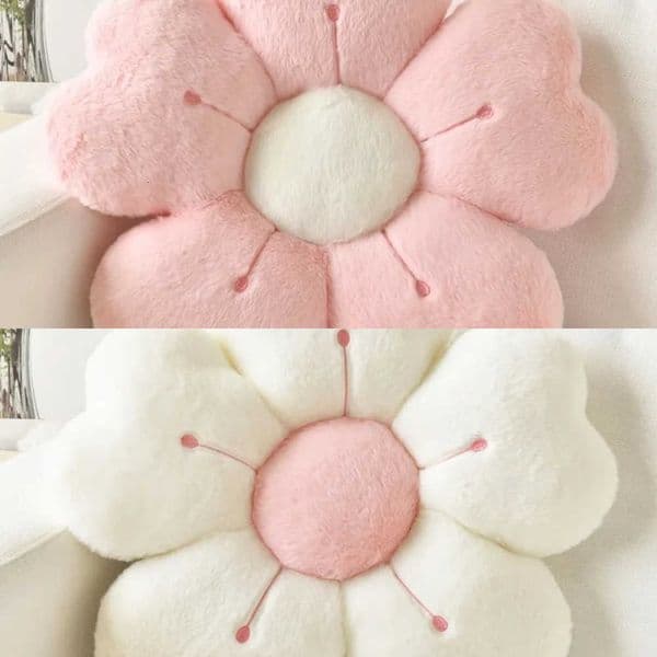 Comfortable Flower-Shaped Plush Throw - and Cute Mattress and Sofa Decor Cushion Chair Cushion Floor Cushion Almofadas L260606