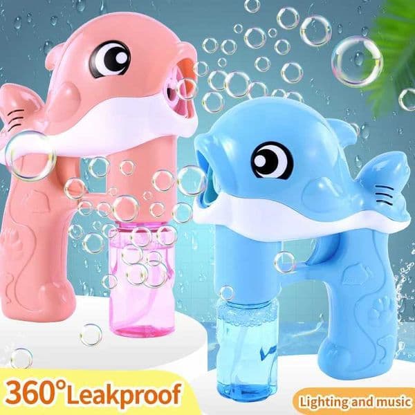 Whale handheld Fully automatic bubble gun bubble blower Summer toys Indoor and outdoor must-have toys Easter Birthday party T260602