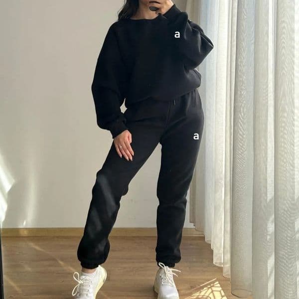 pijamas woman 2026 New Lingerie Lingerie New Designer Women Hoodies Yoga 2-Piece Pijamas Woman Letter Printing Pijamas Woman Sports Suit Sportswear Jogging Hood 16 6