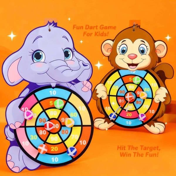 Kids Indoor Sticky Ball Dart Board Educational Montessori Games for Child Baby Age 3 7 Years Toys 26W0606