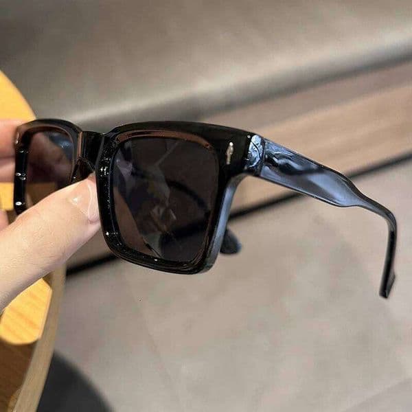 2024 New Square Rivets Fashion UV400 Men Women Shades Vintage Trending Sunglasses Travel Outdoor Fishing Glasses W260606