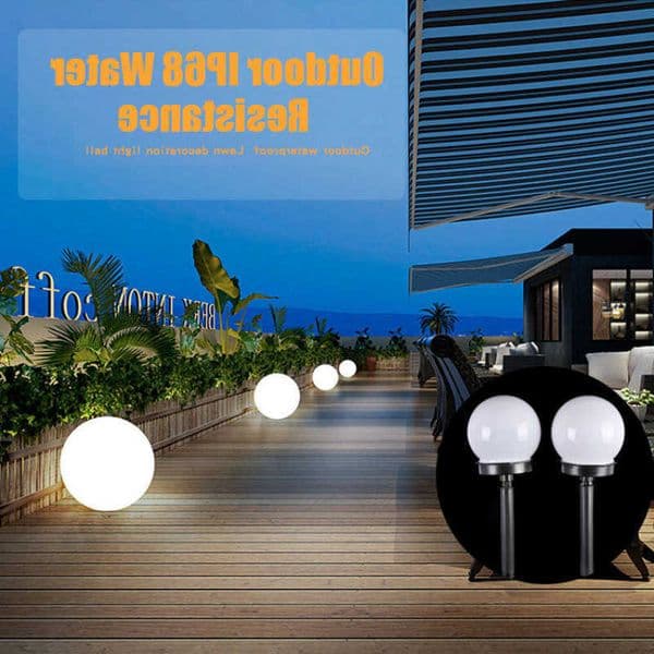 light Ball Bubble Lawn Solar Light Chinese Style Simple Waterproof Lighting outdoor Garden Light Garden Roadside Villa Lawn.R260606