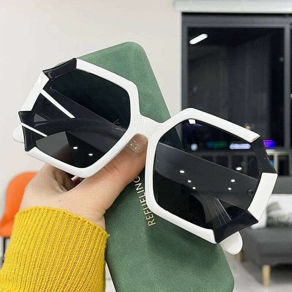Fashion Oversize Lrregular Sunglasses Women 2024 Luxury Brand Design Retro Sun Glasses Female UV400 Eyewear Trending Products W260606