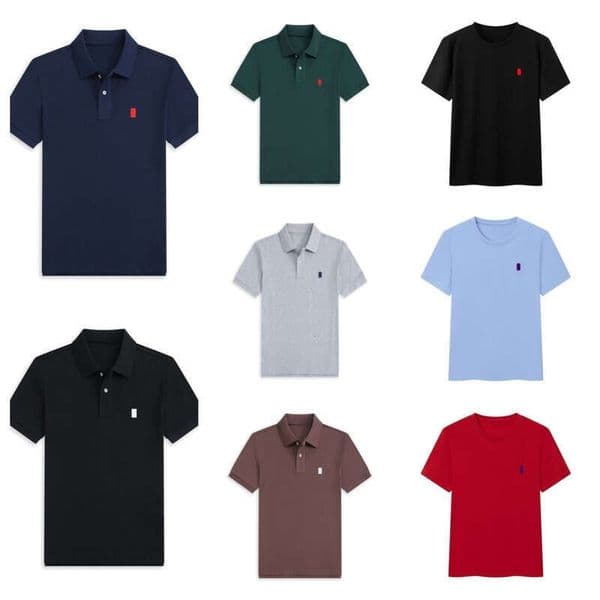 Designer mens clothes T Shirts Sports Shorts polo shirt collar Tops Fashion Clothes Leisure Loose Tide Tees High Quality Cottons Short Sleeves Print TopsS-2XL