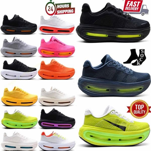 Designer Trainers Vomeros Premium Men Women Running Shoes Hyper Pink Blue Tint White Volt Coconut Milk Classic Fashion Sneakers Size 36-45