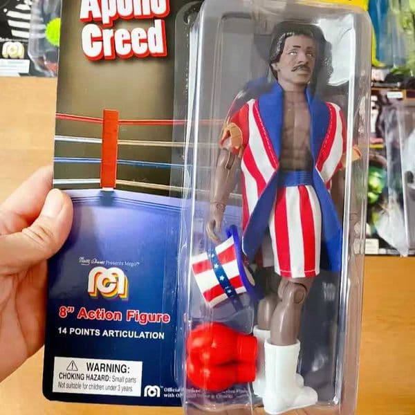 Super7 Apollo Creed 8 Inch Action Figure Movies Wave 12 Carded Collectible Toy L260606VXYH